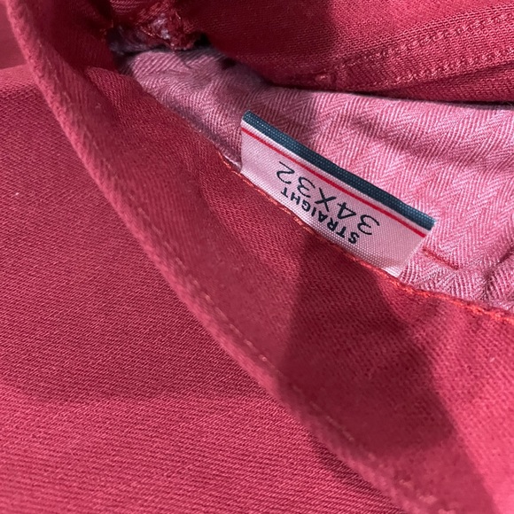 Tommy Hilfiger red soft jeans - Picture 8 of 12